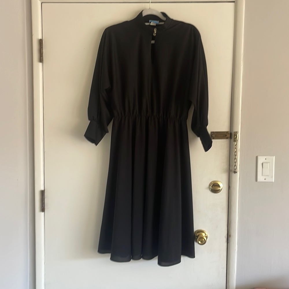 Black vintage dress